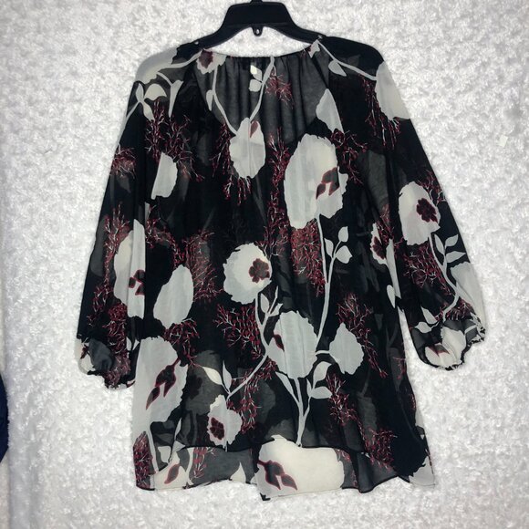 Talbots Floral Women's Blouse Size‎ 2X - Picture 4 of 4